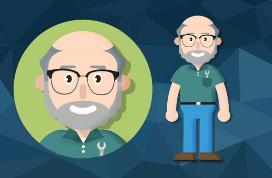 Tim character portrait